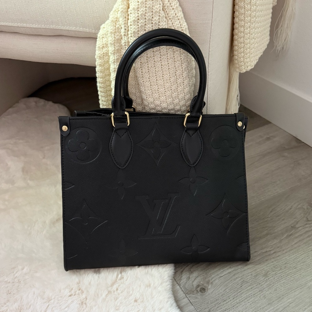 Louis Vuitton Black Monogram Tote